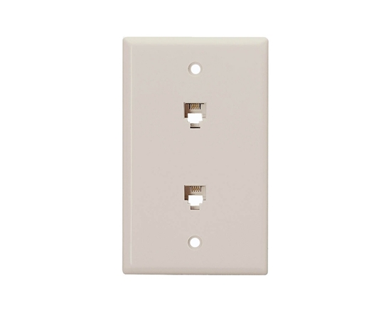 Picture of 4CX4C Duplex Flush Mount Jack CCT-NW-2044