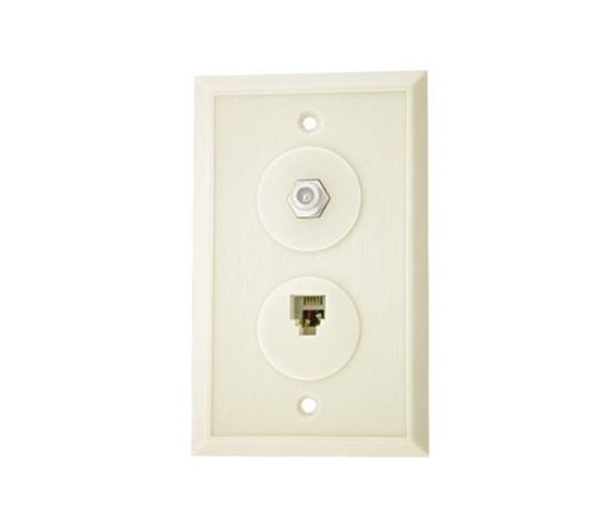 Picture of 4C Wall Plate W/F81  CCT-TE172