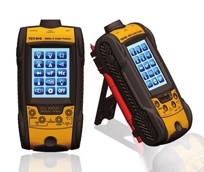 Picture of Digital Multimeter & Cable Tester   CCT-910