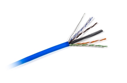Picture of Hyperline Cat6 Cable UTP/CMR 1000ft  CCT-UTP4-C6-CMR-BL