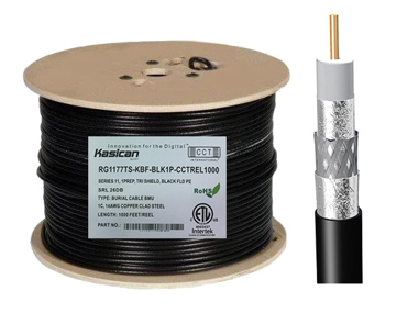 Show details for Underground Flooded RG11 Coaxial Cable   CCT-RG11-77TS-KBF-BLK1P Picture of Underground Flooded RG11 Coaxial Cable   CCT-RG11-77TS-KBF-BLK1P