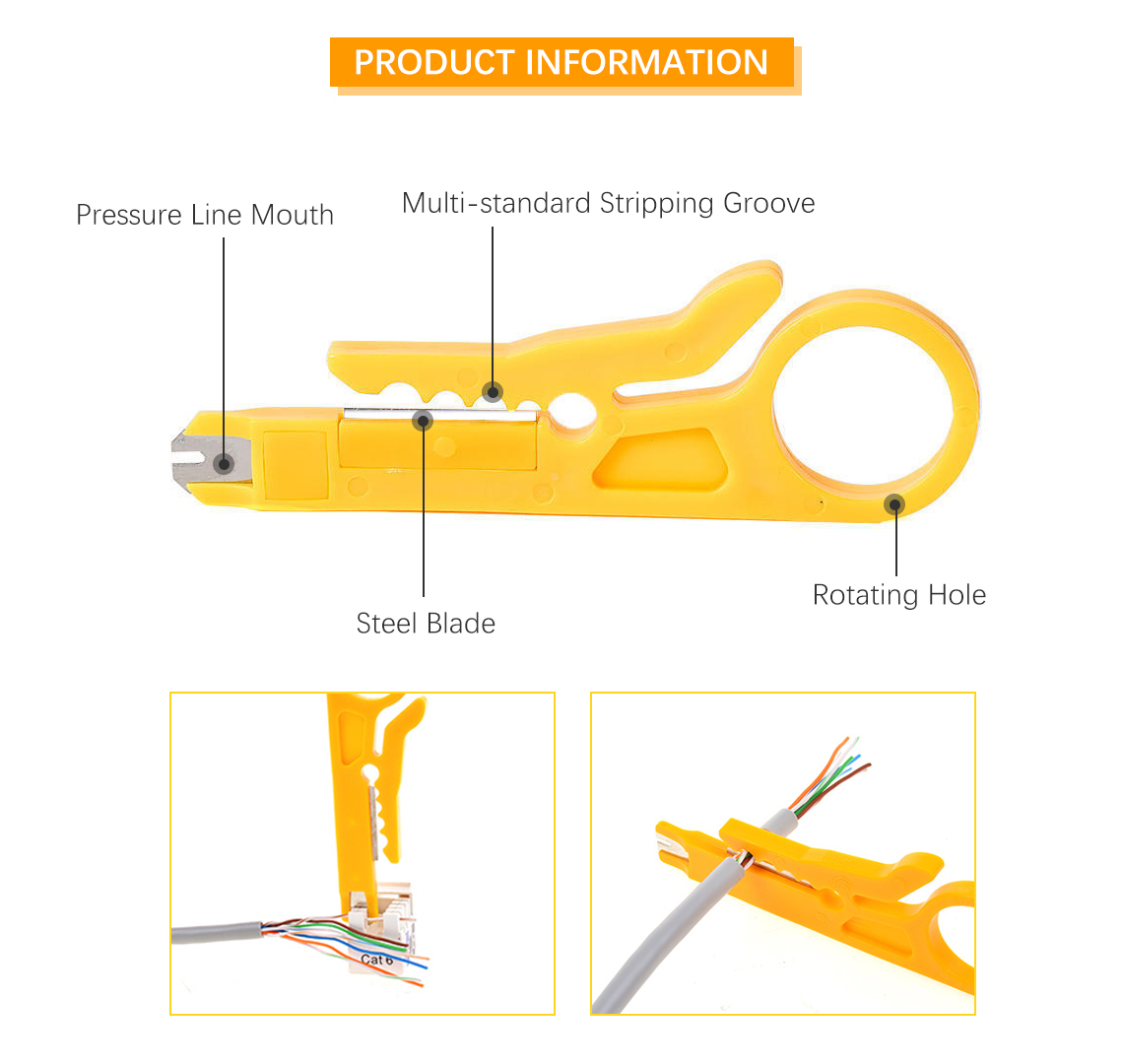 Cable, Networking, Telephone and Fiber Optic ToolsPunch Down Tool Bix