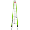 Picture of Hyperlite Fiberglass Extension Ladder with Rachet Levelers   CCT-17528-394V