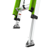 Picture of Hyperlite Fiberglass Extension Ladder with Rachet Levelers   CCT-17528-394V