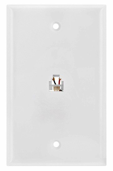 Picture of 4C Smooth flush mount jack   CCT-NW-204SW