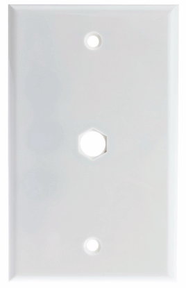 Picture of Cable Wall Plate Blank - White CCT-2241