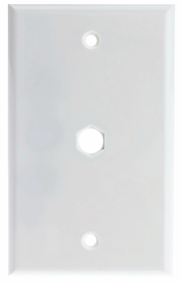 Picture of Cable Wall Plate Blank - White CCT-2241