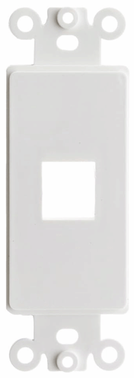 Picture of Decora 1-Gang Insert Wall Plate    CCT-D1PKB-WH