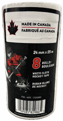 Picture of Sport White Cloth Hockey Tape   CCT-6950-10