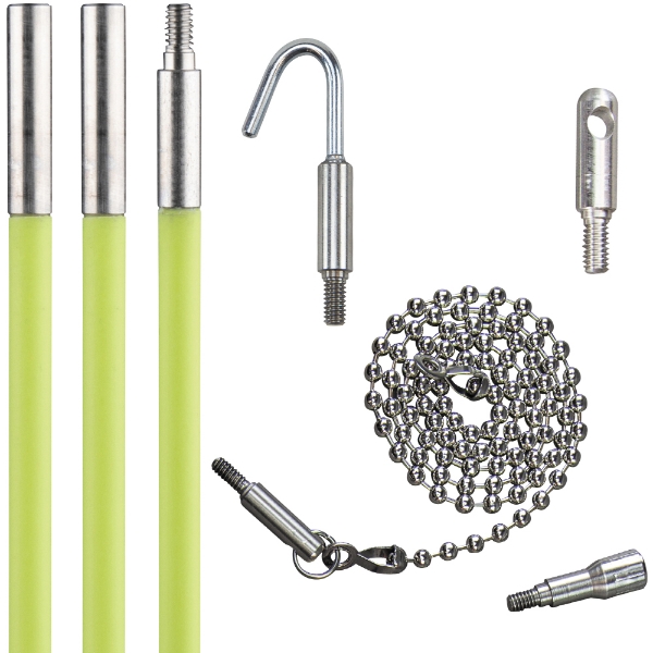 Picture of Klein Tools Mid-Flex Glow Rod Set, 15-Foot   CCT-50152